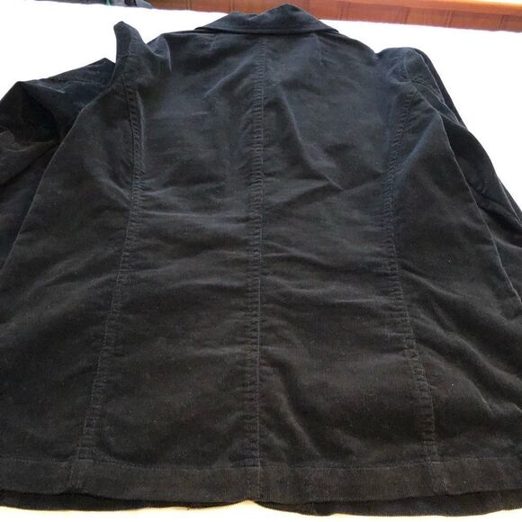 Sag Harbor Stretch Corduroy Jacket Black Small - Picture 5 of 6